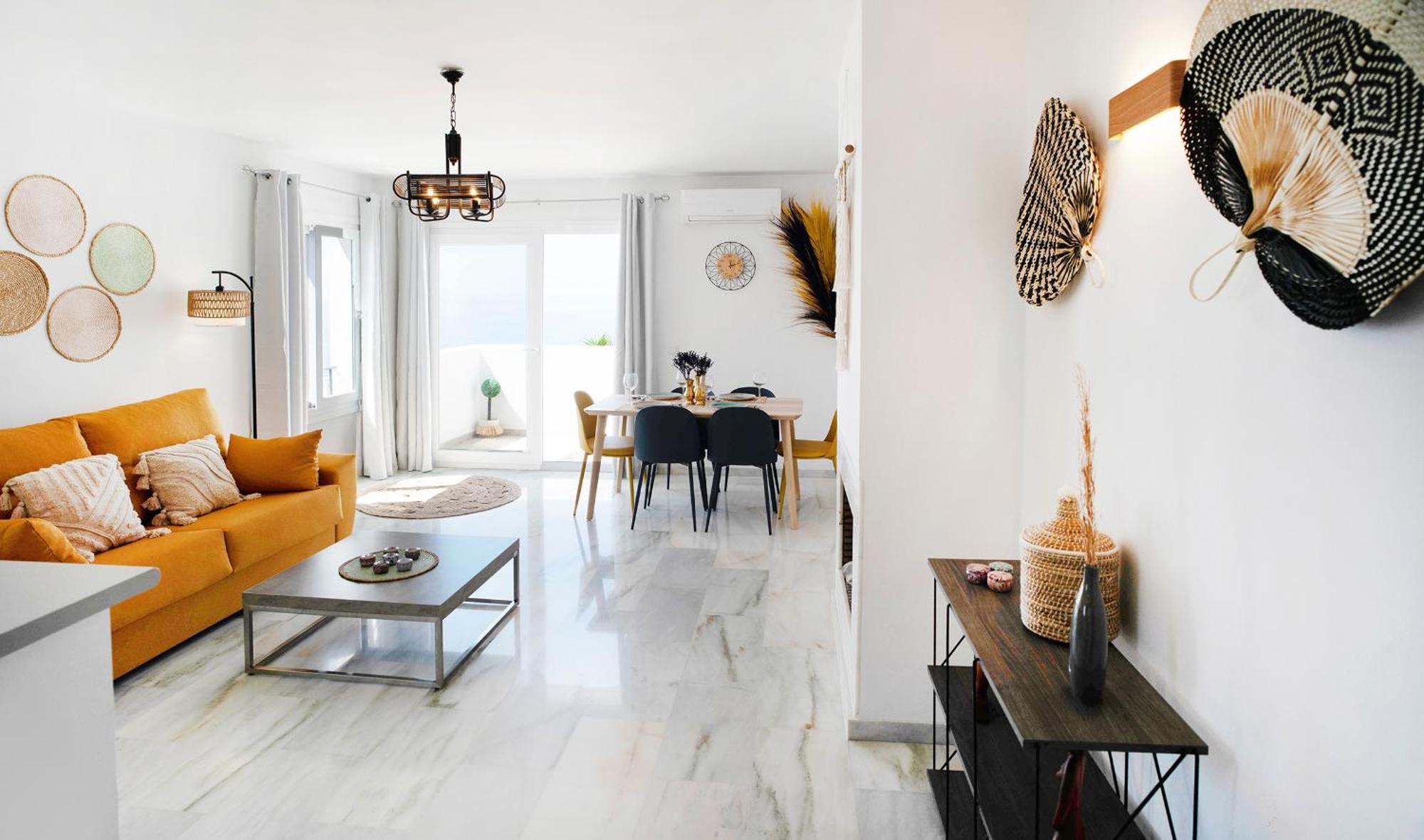 Coral Island Mediterranean Duplex Penthouse 贝纳尔马德纳 外观 照片