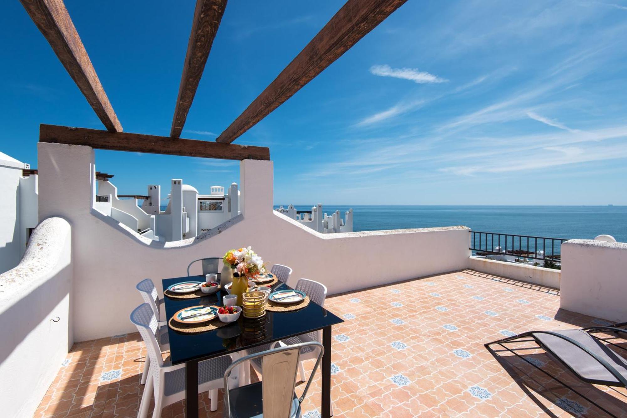Coral Island Mediterranean Duplex Penthouse 贝纳尔马德纳 外观 照片